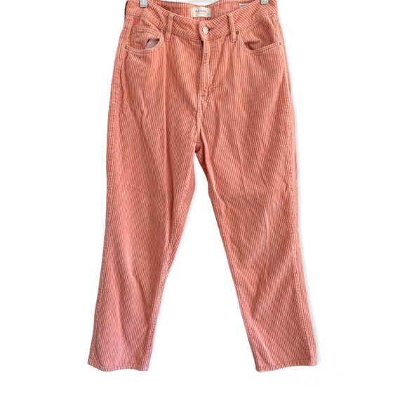 Pacsun Hibiscus Corduroy Mom Jeans 